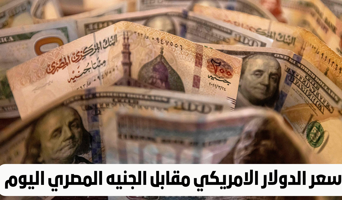 الدولار الأمريكي مقابل الجنيه المصري